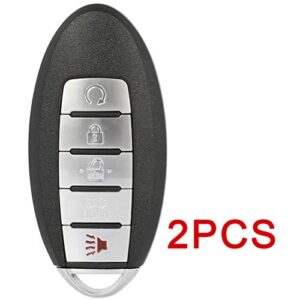 KEYALL 2 X Remotes Key Fob for Infiniti for QX56 for Infiniti for QX80 2013-2019 CWTWB1G744 285E3-1LB5A - 433 MHZ