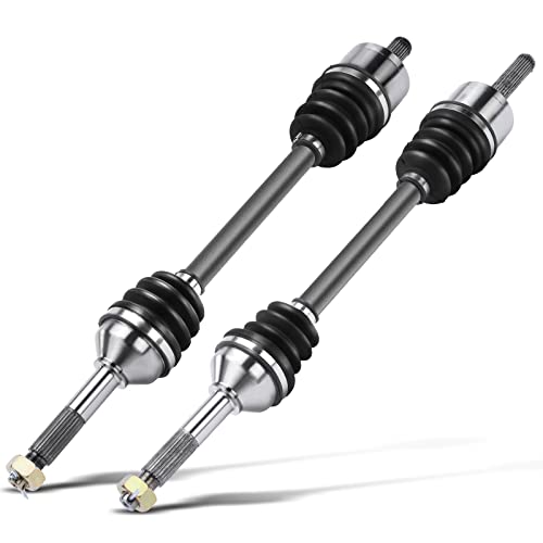 A-Premium Rear Left and Right CV Axle Shaft Assembly Compatible with Kawasaki Teryx 750 2008 2009 2010 2011, 2-PC Set, Replace# 59266-0019, 59266-0018