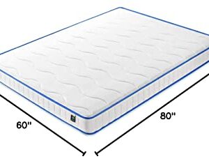 ZINUS 6 Inch Essential Innerspring Mattress / Medium Firm Feel / CertiPUR-US Certified / Mattress-in-a-Box, Queen