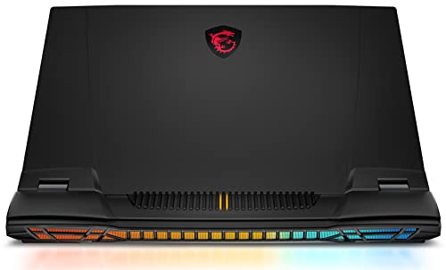 EXCaliberPC 2023 MSI Titan GT77HX 13VH-046US (i9-13980HX, 64GB RAM, 2TB NVMe SSD, RTX 4080 12GB, 17.3" 4K UHD, Windows 11 Pro) Gaming Laptop