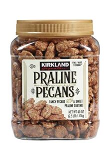 kirkland signature praline pecans 2.5lb (family bundle)