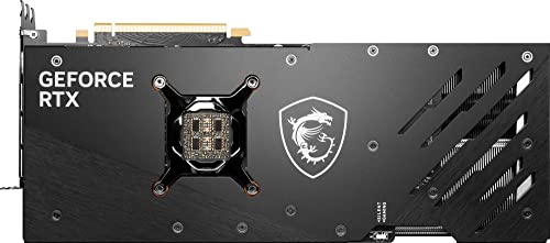 MSI Gaming GeForce RTX 4090 24GB GDRR6X 384-Bit HDMI/DP Nvlink Tri-Frozr 3 Ada Lovelace Architecture OC Graphics Card (RTX 4090 Gaming X Trio 24G)