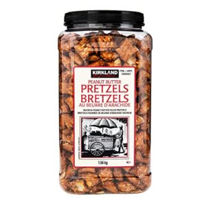 kirkland signature peanut butter pretzels, 55 oz