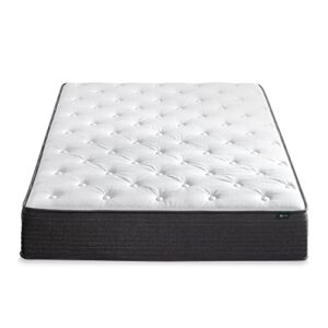 Zinus 10 Inch Comfort Essential Pocket Spring Hybrid Mattress/Pressure Relieving Support/CertiPUR-US Certified/Mattress-in-a-Box, Twin