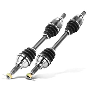a-premium cv axle shaft assembly compatible with honda foreman 400 1997-2001, fourtrax foreman 400 1995-1996, front left & right 2-pc set