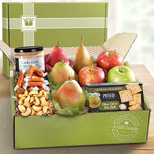 Fruit and Gourmet Deluxe Gift Box