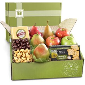 Fruit and Gourmet Deluxe Gift Box