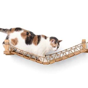 CatastrophiCreations Cat Bridge Wall-Mounted Play and Lounge Toy Cat Tree Tower Alternative for Pets, 1 Count (Pack of 1)