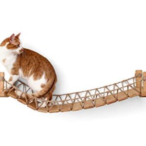 CatastrophiCreations Cat Bridge Wall-Mounted Play and Lounge Toy Cat Tree Tower Alternative for Pets, 1 Count (Pack of 1)