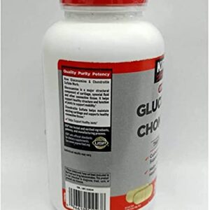 Kirkland-Signature Extra Strength Glucosamine 1500mg/Chondroitin 1200mg Sulfate - 220 Tablets, Supports Nourishing / Keeping The Joint Healthy