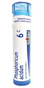 boiron phosphoricum acidum 6c, 80 pellets, homeopathic medicine for concentration