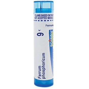 boiron ferrum phosphoricum 9c homeopathic medicine for fever – 80 pellets