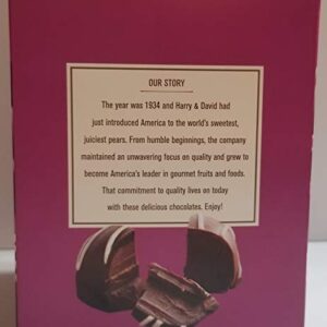 Harry & David Dark Chocolate Raspberry Truffles 8 oz