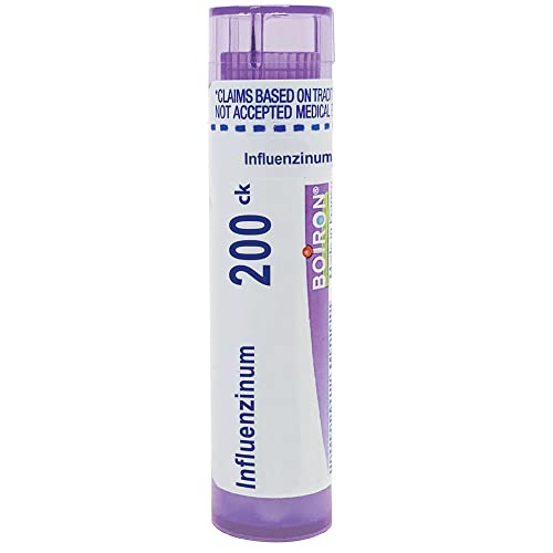 Boiron Influenzinum 200Ck for After Effects of Flu or Flu-Like Symptoms - 80 Pellets