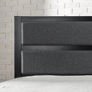 Zinus Jessica Modern Studio Upholstered Metal Headboard, Full