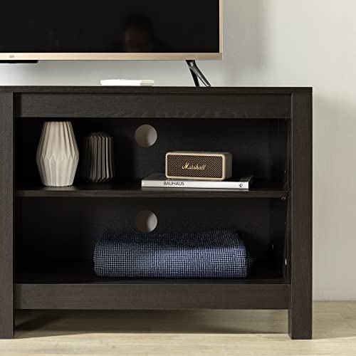 Zinus Camden TV Stand for TVs up to 65” / Contemporary Entertainment Center with Open Shelving/TV Stand with Storage/Living Room or Bedroom Furniture, Espresso