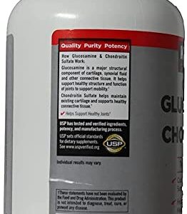 Kirkland-Signature Extra Strength Glucosamine 1500mg/Chondroitin 1200mg, 220 Count,Supports Nourishing / Keeping The Joint Healthy