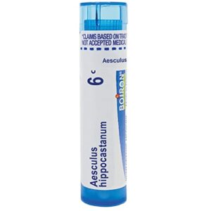 Boiron Aesculus Hippocastanum 6C Homeopathic Medicine for Hemorrhoids - 80 Pellets