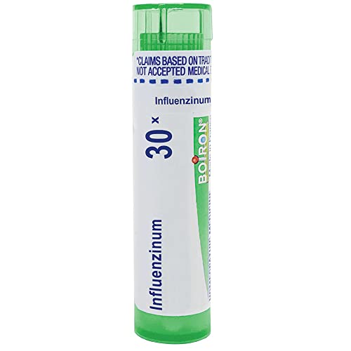 Boiron Influenzinum 30X for After Effects of Flu or Flu-Like Symptoms - 80 Pellets