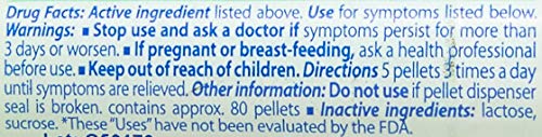 Boiron Influenzinum 30X for After Effects of Flu or Flu-Like Symptoms - 80 Pellets