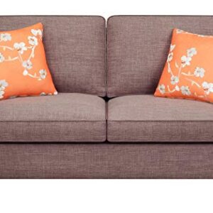 Serta Deep Seating Astoria 61" Loveseat in Tan