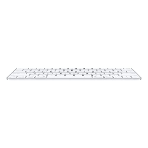 Apple Magic Keyboard with Touch ID: Wireless, Bluetooth, Rechargeable. Works with Mac Computers with Apple Silicon; US English - White Keys