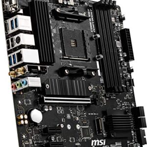 MSI B550M PRO-VDH WiFi ProSeries Motherboard (AMD AM4, DDR4, PCIe 4.0, SATA 6Gb/s, M.2, USB 3.2 Gen 1, Wi-Fi, D-SUB/HDMI/DP, Micro-ATX)