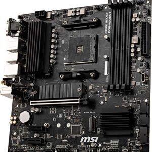 MSI B550M PRO-VDH WiFi ProSeries Motherboard (AMD AM4, DDR4, PCIe 4.0, SATA 6Gb/s, M.2, USB 3.2 Gen 1, Wi-Fi, D-SUB/HDMI/DP, Micro-ATX)