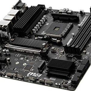 MSI B550M PRO-VDH WiFi ProSeries Motherboard (AMD AM4, DDR4, PCIe 4.0, SATA 6Gb/s, M.2, USB 3.2 Gen 1, Wi-Fi, D-SUB/HDMI/DP, Micro-ATX)