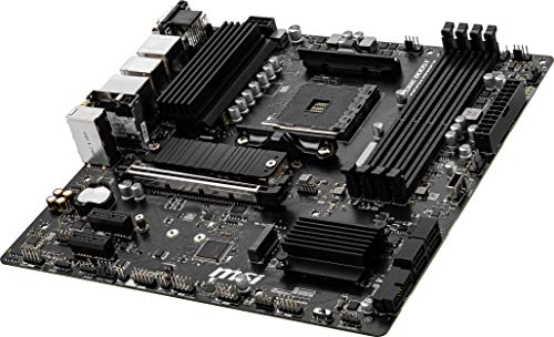 MSI B550M PRO-VDH WiFi ProSeries Motherboard (AMD AM4, DDR4, PCIe 4.0, SATA 6Gb/s, M.2, USB 3.2 Gen 1, Wi-Fi, D-SUB/HDMI/DP, Micro-ATX)