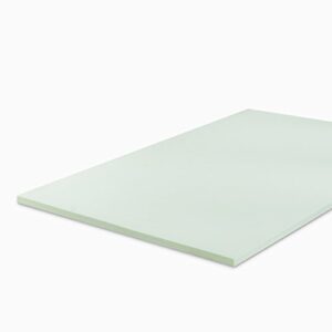 ZINUS 1.5 Inch Green Tea Memory Foam Mattress Topper / Pressure-Relieving Layers / CertiPUR-US Certified, King