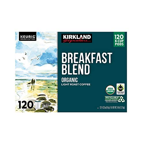 Kirkland Signature Coffee Single Serve K-Cup (Breakfast Blend, 240 K-Cups)