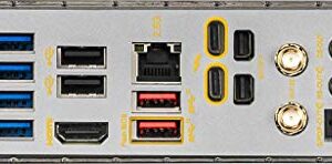 MSI MEG Z590 ACE Gold Edition Gaming Motherboard (ATX, 11th/10th Gen Intel Core, LGA 1200 Socket, SLI/CFX, DDR4, PCIe 4, M.2 Slots, USB 3.2 Gen 2, Wi-Fi 6E, Mystic Light RGB)
