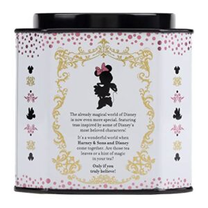 Harney & Sons Minnie Mouse Blend, Disney | 30 sachets Rose Scented Black Tea with Caramel