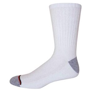 Kirkland Signature Men’s Athletic Sock 8-pair, White (White, 8-12)
