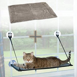 K&H PET PRODUCTS EZ Mount Kitty Window Sill with Self-Warming Pad