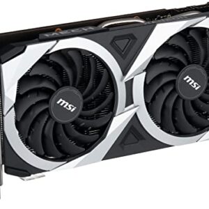 MSI Gaming Radeon RX 6700 XT 192-bit 12GB GDDR6 DP/HDMI Dual Torx 3.0 Fans FreeSync DirectX 12 VR Ready Graphics Card (RX 6700 XT MECH 2X 12G)