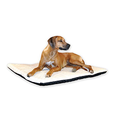 K&H Pet Products Ortho Thermo Bed Extra Large White and Green 33" x 43"