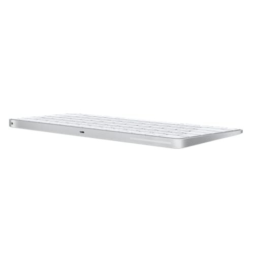 Apple Magic Keyboard: Wireless, Bluetooth, Rechargeable. Works with Mac, iPad, or iPhone; US English - White