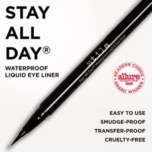 stila Stay All Day Waterproof Liquid Eyeliner, Snow White, 1 Count (Pack of 1)