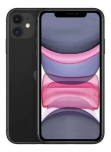 apple iphone 11, 64gb, black – unlocked (renewed)
