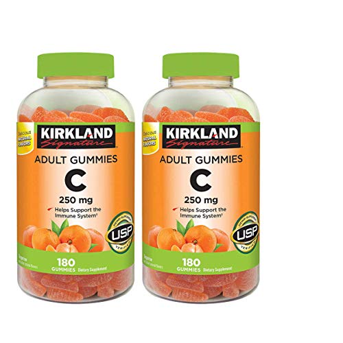 Kirkland Signature AMdFqz Vitamin C 250 mg., 180 Adult Gummies (4 Pack)