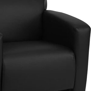 Flash Furniture HERCULES Majesty Series Black LeatherSoft Chair 31.25 x 31.25 x 30