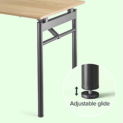 Zinus Mare Folding Desk 55 Inch Computer Workstation Table