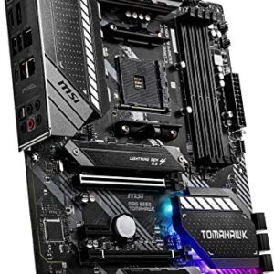 MSI MAG B550 TOMAHAWK Gaming Motherboard (AMD AM4, DDR4, PCIe 4.0, SATA 6Gb/s, M.2, USB 3.2 Gen 2, HDMI/DP, ATX, AMD Ryzen 5000 Series processors)