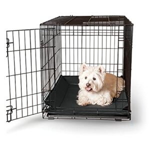 k&h pet products odor-control crate pad gray small 20 x 25 inches