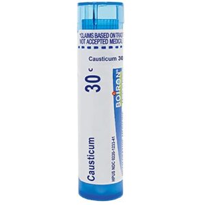 boiron causticum 30c homeopathic medicine for bed-wetting and bladder incontinence