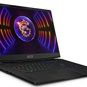 EXCaliberPC 2023 MSI Stealth 17Studio A13VI-017US (i9-13900H, 64GB RAM, 8TB WD NVMe SSD, RTX 4090 16GB, 17.3" QHD 240Hz, Windows 11 Pro) Gaming Laptop