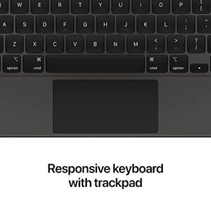 Apple Magic Keyboard for iPad Pro 11-inch (4th, 3rd, 2nd and 1st Generation) and iPad Air (5th and 4th Generation) - US English - Black