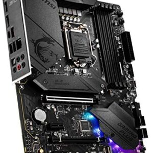 MSI MPG Z490 Gaming Plus Gaming Motherboard (ATX, 10th Gen Intel Core, LGA 1200 Socket, DDR4, CF, Dual M.2 Slots, USB 3.2 Gen 2, 2.5G LAN, DP/HDMI, Mystic Light RGB)